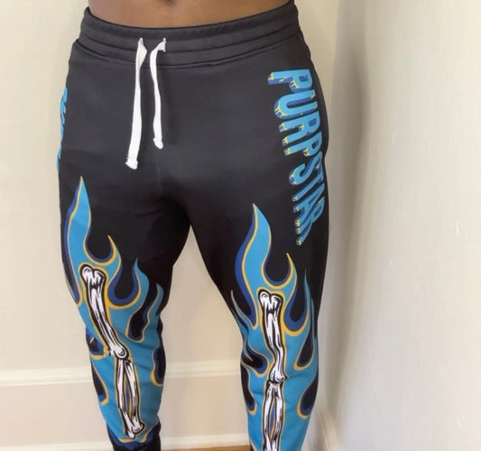 Blue Flame Joggers